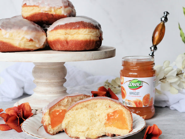 Paczki with Apricot Filling - Polana