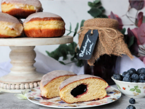 Blueberry Pączki 4-Pack