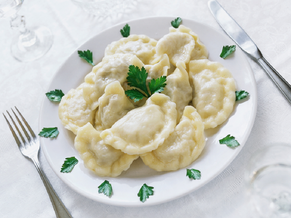 "Classic Vegetarian" Pierogi Mix: Cabbage, Spinach, Sauerkraut Pierogi - Polana Polish Food Online