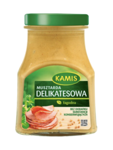 Kamis Deli Mustard (Delikatesowa) - Polana Polish Food Online