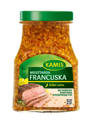 Kamis French Style Mustard (Francuska) - Polana Polish Food Online