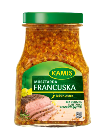 Kamis French Style Mustard (Francuska) - Polana Polish Food Online