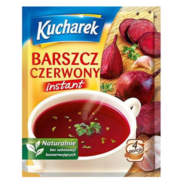 Kucharek Red Borscht Soup (Barszcz Czerwony) - Polana Polish Food Online