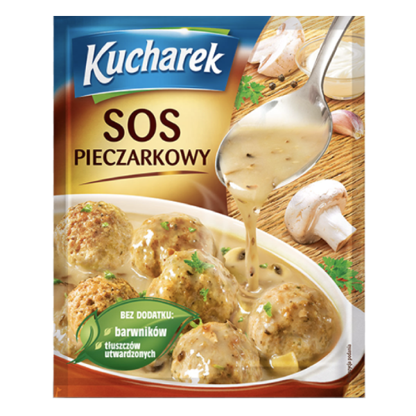 Kucharek - Champignon Sauce (Sos Pieczarkowy)