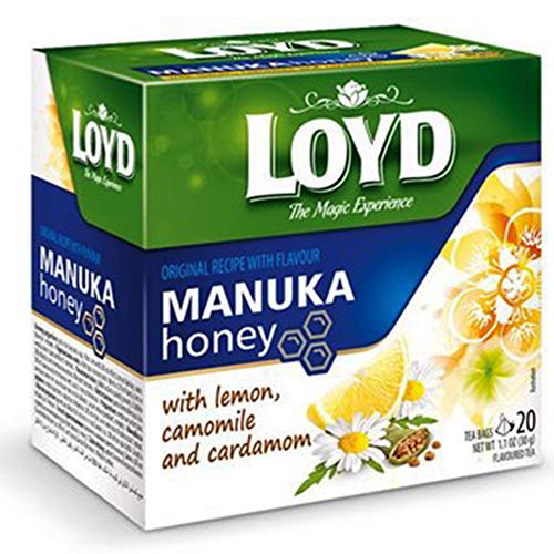 Manuka Honey Tea with Lemon, Chamomile & Cardamon - Loyd