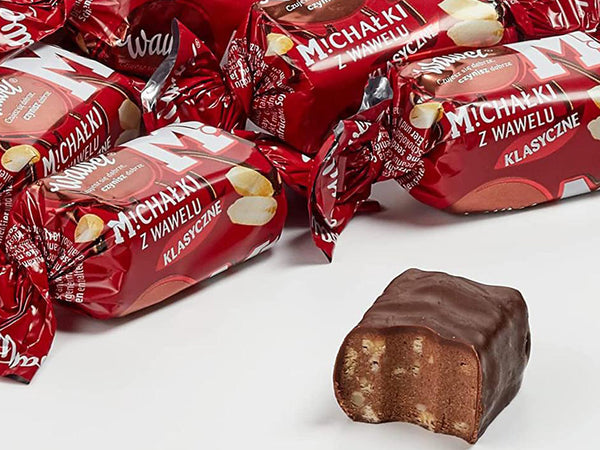 Wawel - Michalki  Chocolates with peanuts - in bag - Polana Polish Food Online