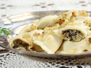 Sauerkraut and Mushroom Pierogi - Polana