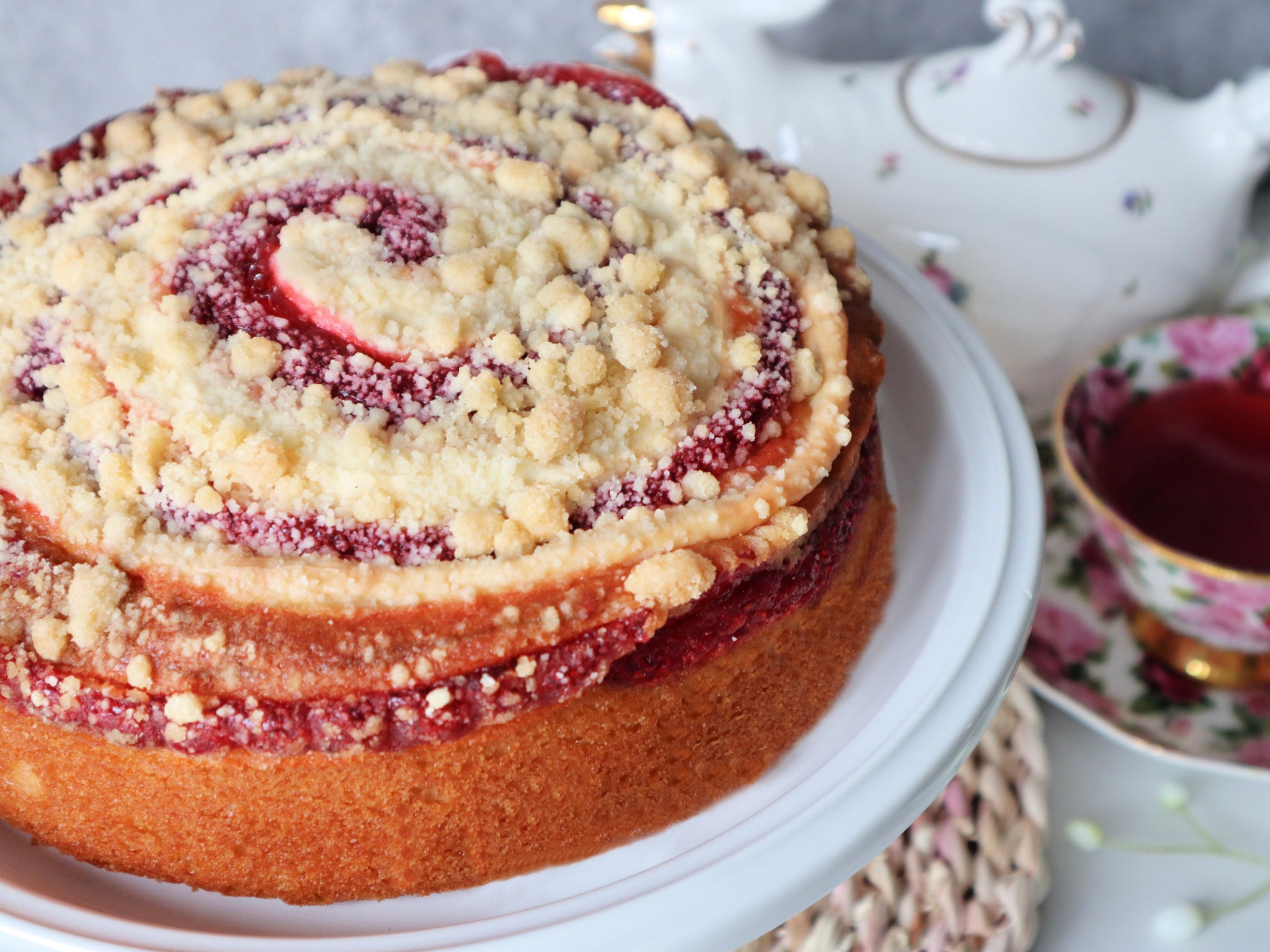 Raspberry Cream Cake – Polana Polish Food Online