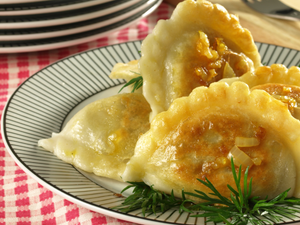 "Traditional" Pierogi Mix: Potato-Cheese, Sweet Cheese, Sauerkraut-Mushroom - Polana Polish Food Online